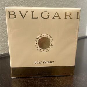 Bvlgari Pour Femme Eau de Parfum New with plastic